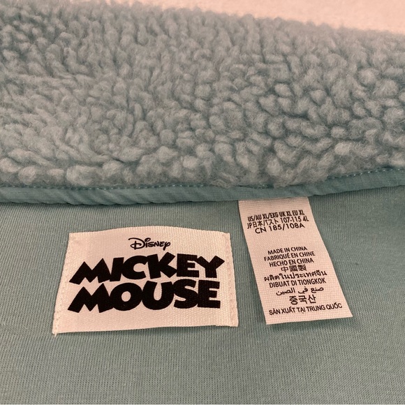 Disney Parks Mickey Mouse Sherpa Jacket Women Size XL - Picture 15 of 16